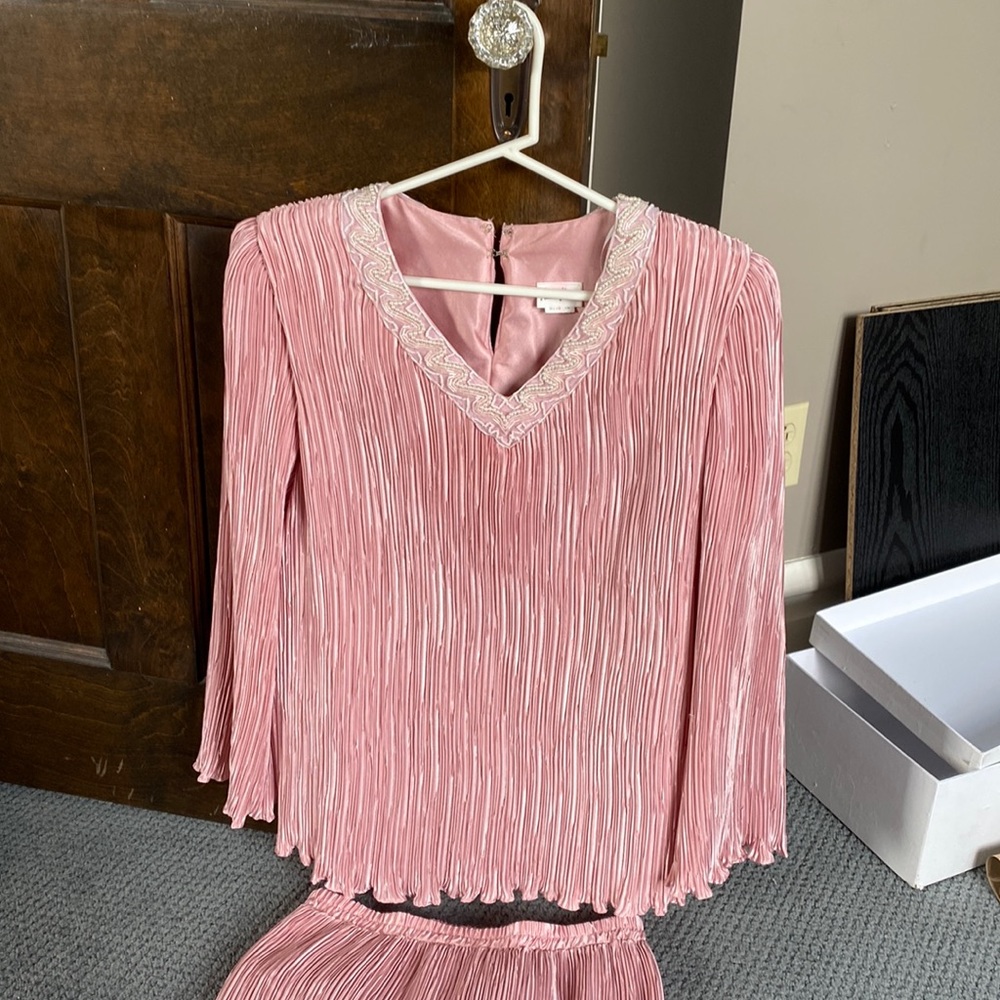 Vintage Neiman Marcus Blouse & Skirt Set